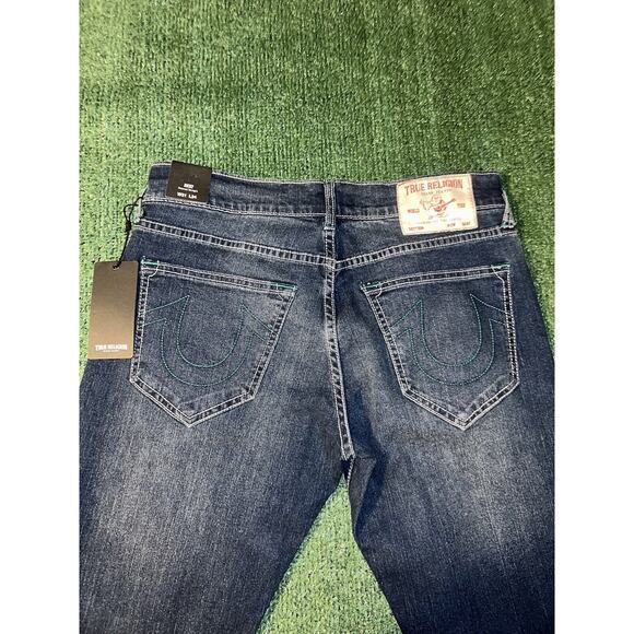 True Religion Ricky SN Medium Harvest Wash Jeans Size 31x34 Relaxed Straight - Picture 9 of 11
